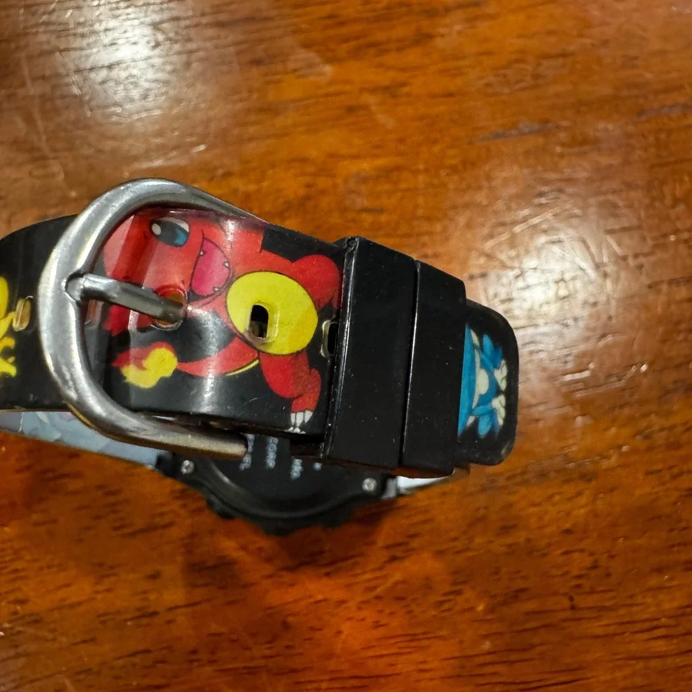 Kids Character Watch Lot Pokemon Pikachu Batman Angry Birds‎ Digital Untested